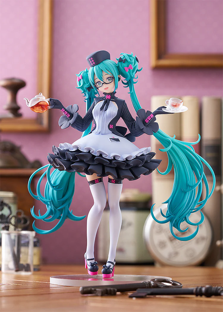 Hatsune Miku - POP UP PARADE Hatsune Miku: Glasses x Café Ver. Figure - Image 2
