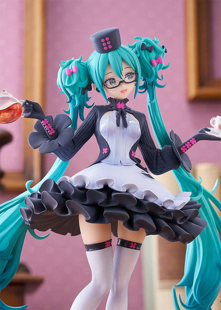 Hatsune Miku - POP UP PARADE Hatsune Miku: Glasses x Café Ver. Figure - Image 3