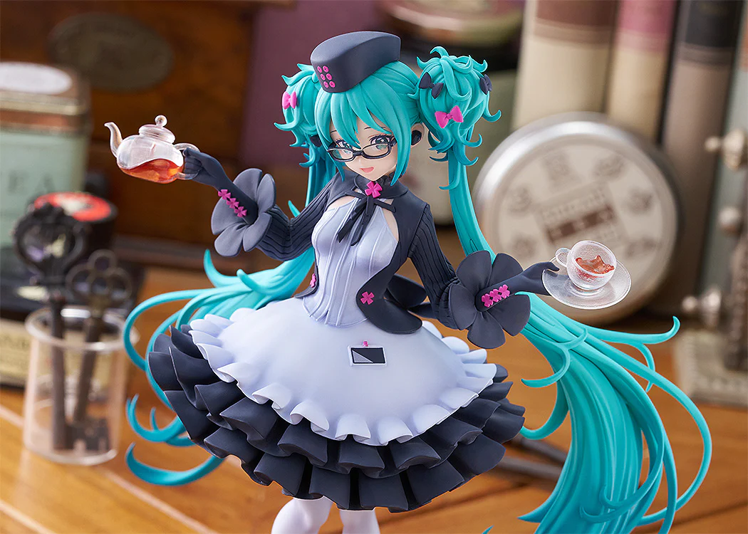 Hatsune Miku - POP UP PARADE Hatsune Miku: Glasses x Café Ver. Figure - Image 4