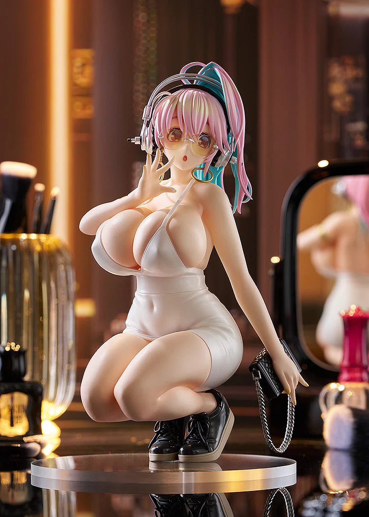 Super Sonico - POP UP PARADE Super Sonico: 15th Mini Dress Ver. L Size Figure - Image 3