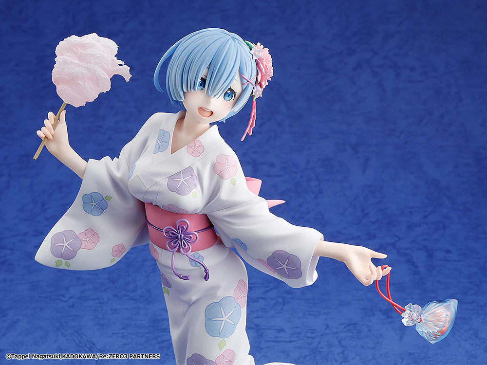 Re:ZERO -Starting Life in Another World- Rem: Yukata Ver. (Renewal Package Edition) 1/7 Scale Figure - Image 10