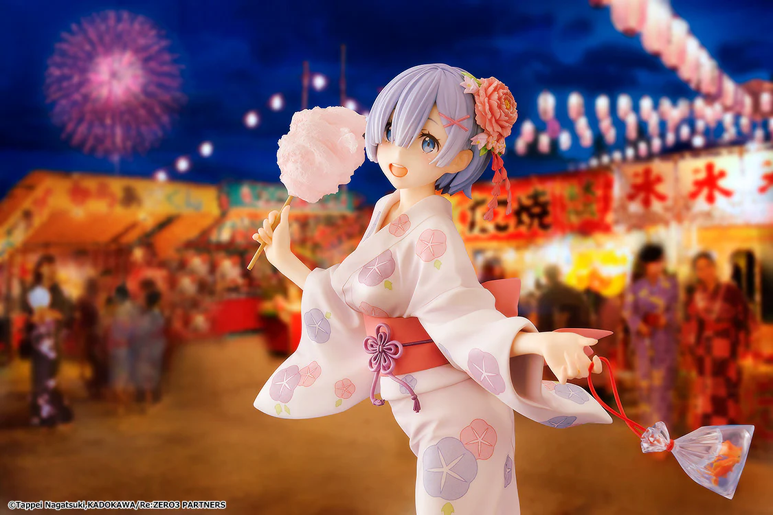 Re:ZERO -Starting Life in Another World- Rem: Yukata Ver. (Renewal Package Edition) 1/7 Scale Figure - Image 14