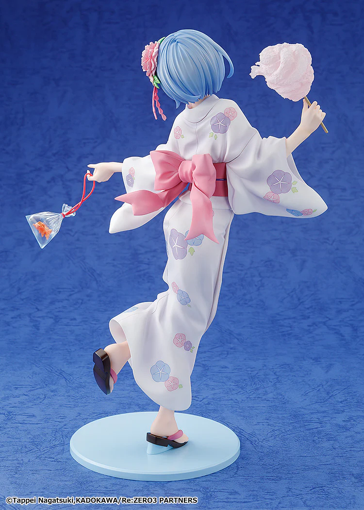 Re:ZERO -Starting Life in Another World- Rem: Yukata Ver. (Renewal Package Edition) 1/7 Scale Figure - Image 5