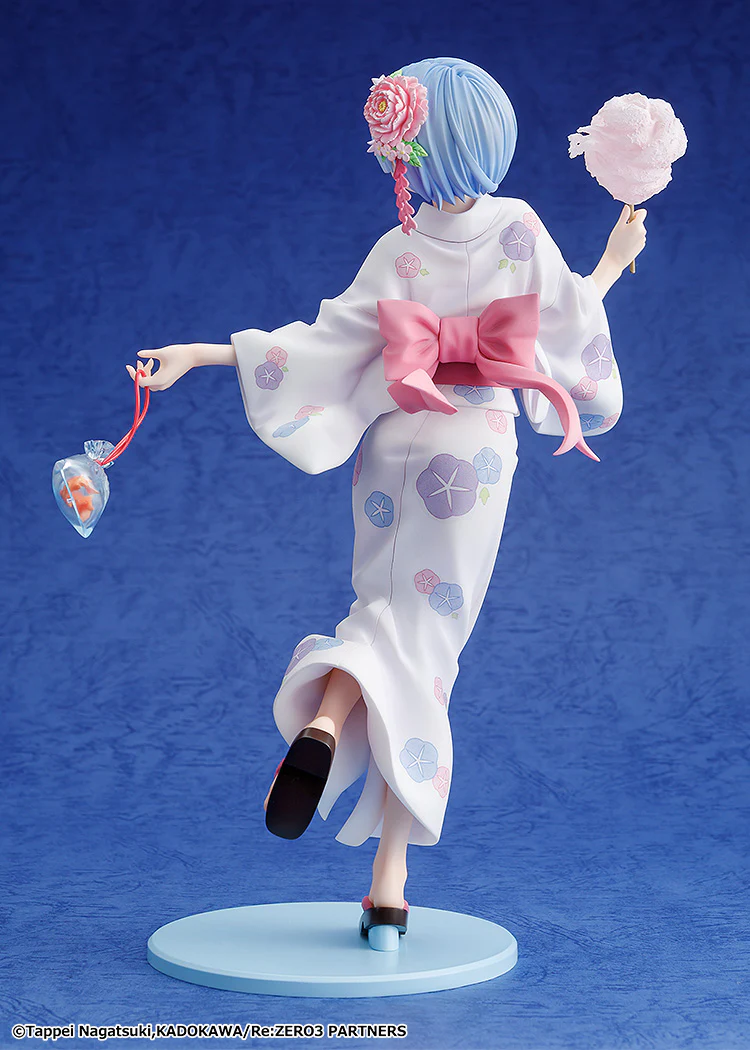 Re:ZERO -Starting Life in Another World- Rem: Yukata Ver. (Renewal Package Edition) 1/7 Scale Figure - Image 6