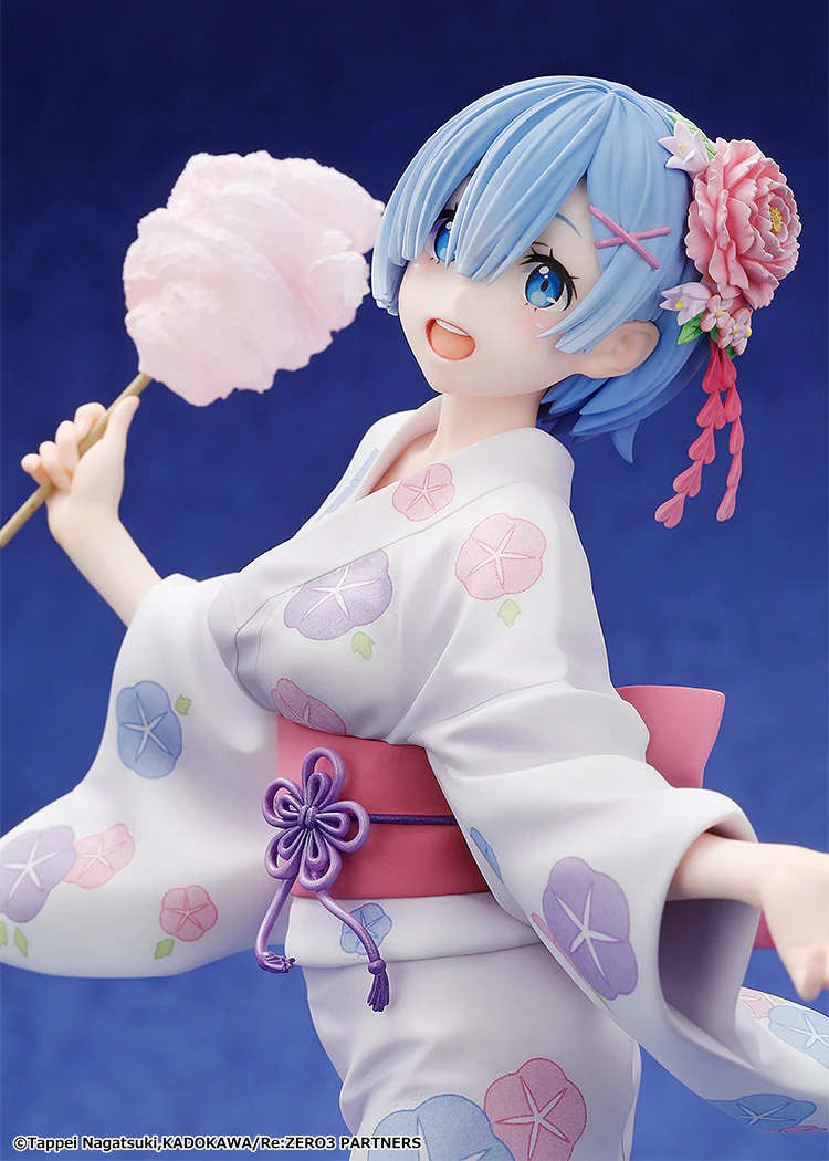 Re:ZERO -Starting Life in Another World- Rem: Yukata Ver. (Renewal Package Edition) 1/7 Scale Figure - Image 8