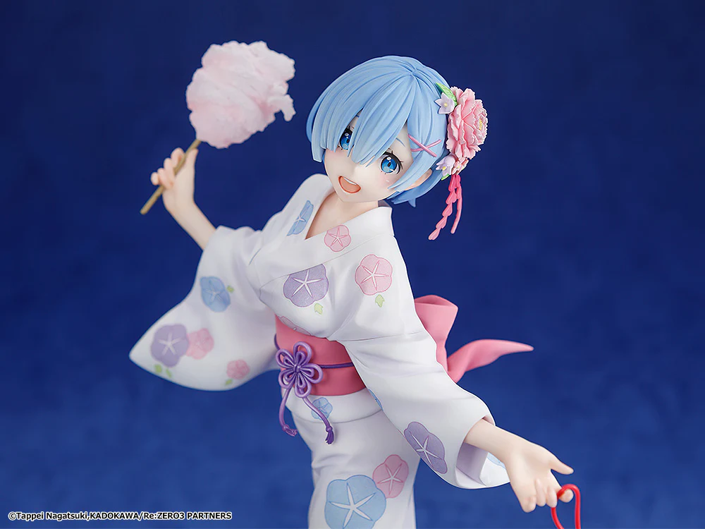 Re:ZERO -Starting Life in Another World- Rem: Yukata Ver. (Renewal Package Edition) 1/7 Scale Figure - Image 9