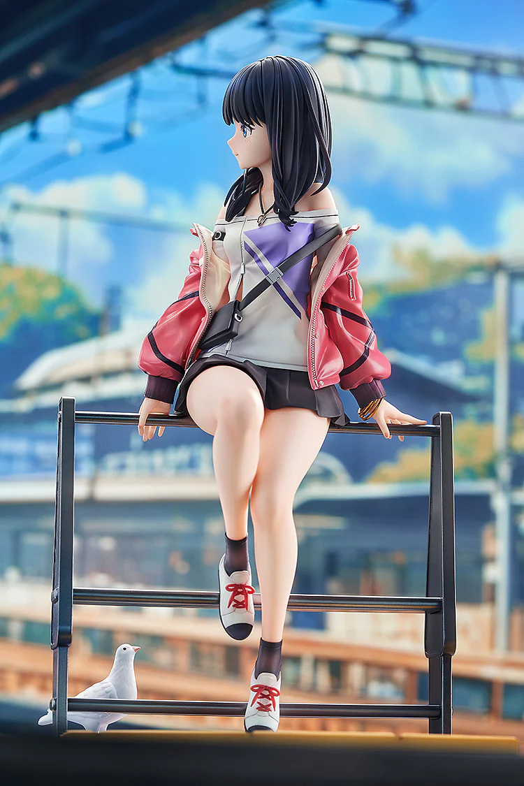 GRIDMAN UNIVERSE - Rikka Takarada: Blue Sky Station 1/7 Scale Figure - Image 4