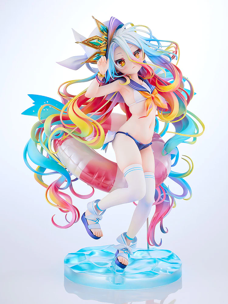 No Game No Life - Shiro: Sailor-Style Swimsuit Ver. 1/7 Scale Figure - Image 8