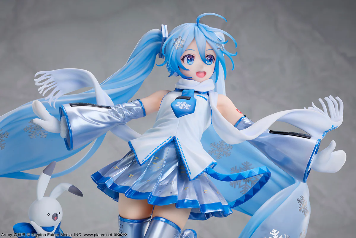 Hatsune Miku - Snow Miku Sky Town 10th Anniversary Ver. 1/7 Complete Figure - Image 8