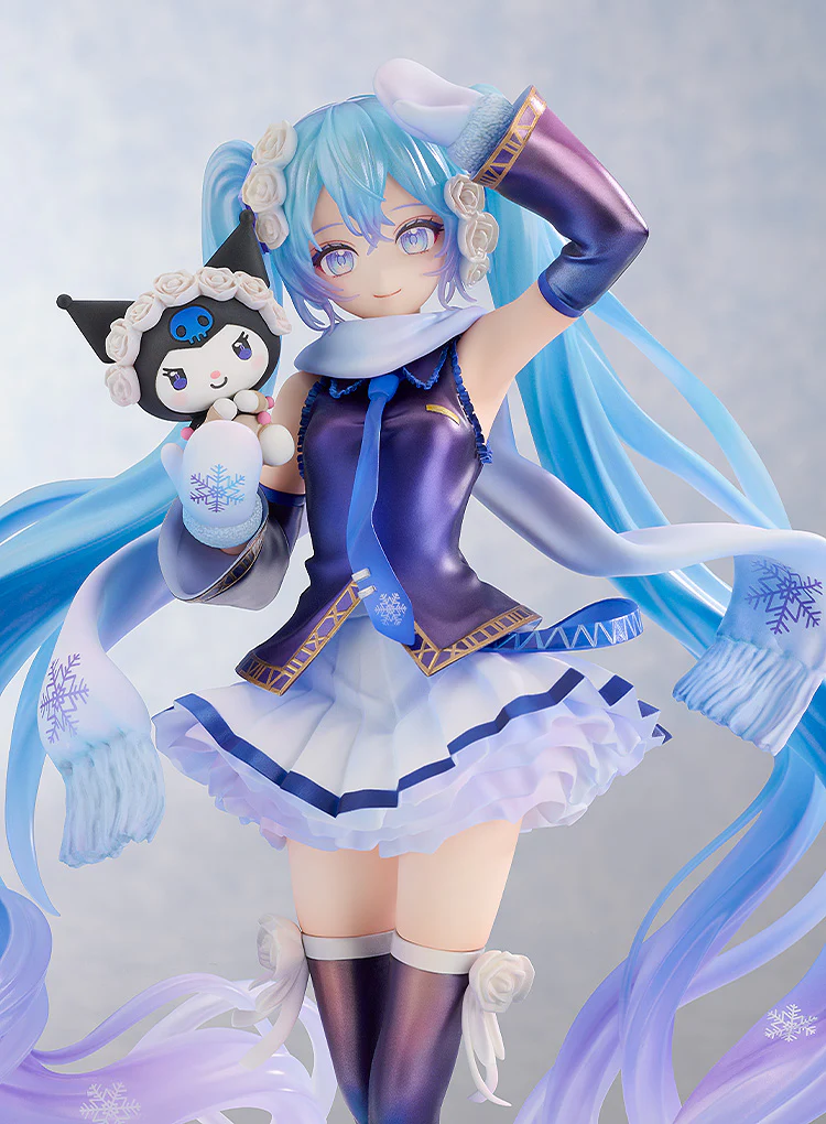 Hatsune Miku - Snow Miku x Kuromi 1/7 Scale Figure - Image 2