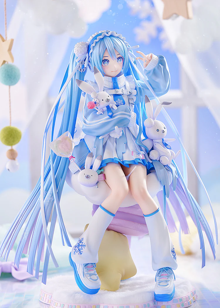 Hatsune Miku - Snow Miku: Yukiiro Pop Ver. 1/7 Scale Figure - Image 3