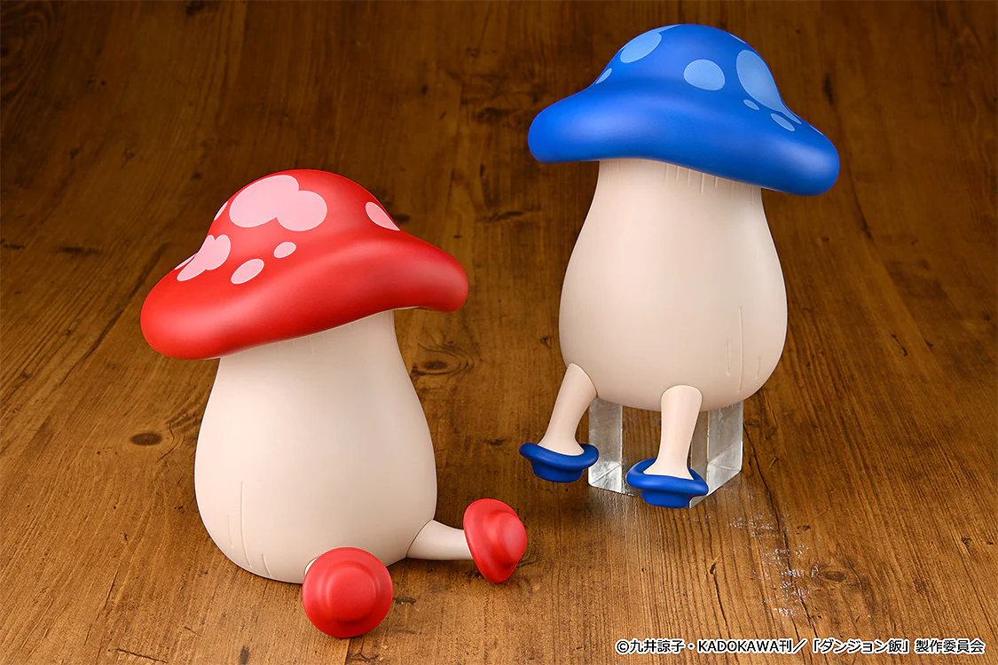 Delicious in Dungeon - Soft Vinyl Walking Mushroom (Red) / (Blue) Figures - Image 11