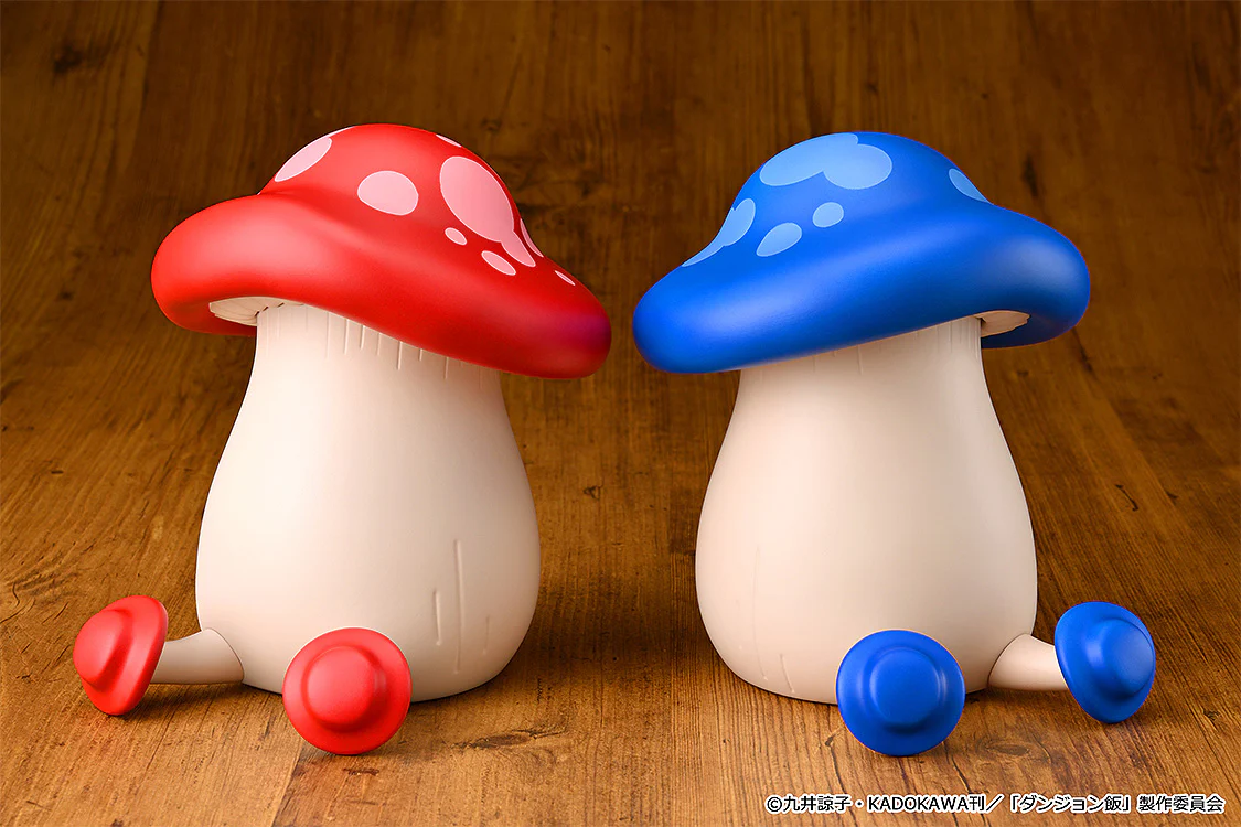 Delicious in Dungeon - Soft Vinyl Walking Mushroom (Red) / (Blue) Figures - Image 9