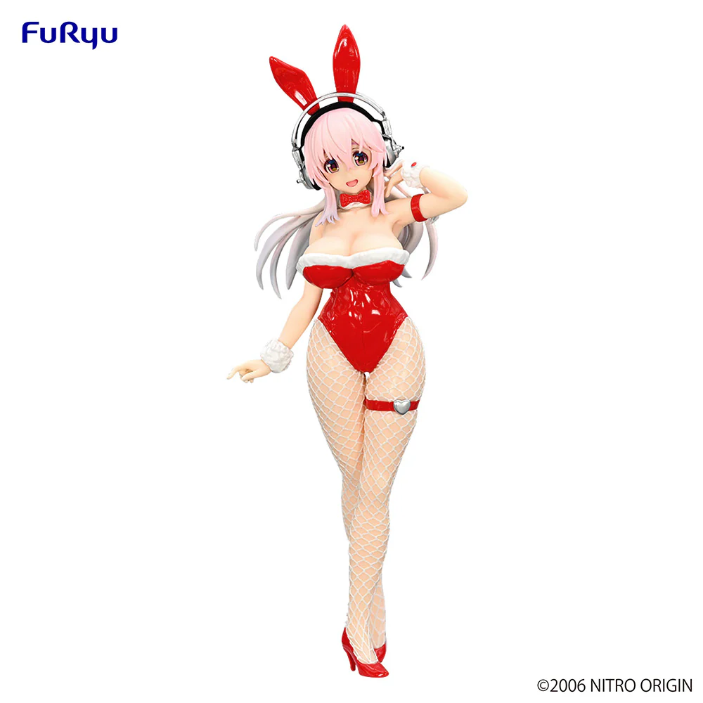 Super Sonico - BiCute Bunnies -Red Color ver. - Figure - Image 6