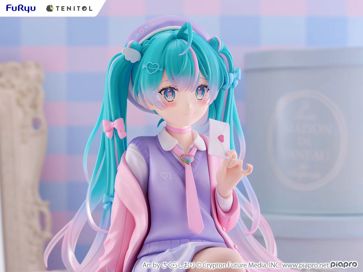 Hatsune Miku - TENITOL BIG Hatsune Miku Noodle Stopper Figure -Love Blazer- - Image 3