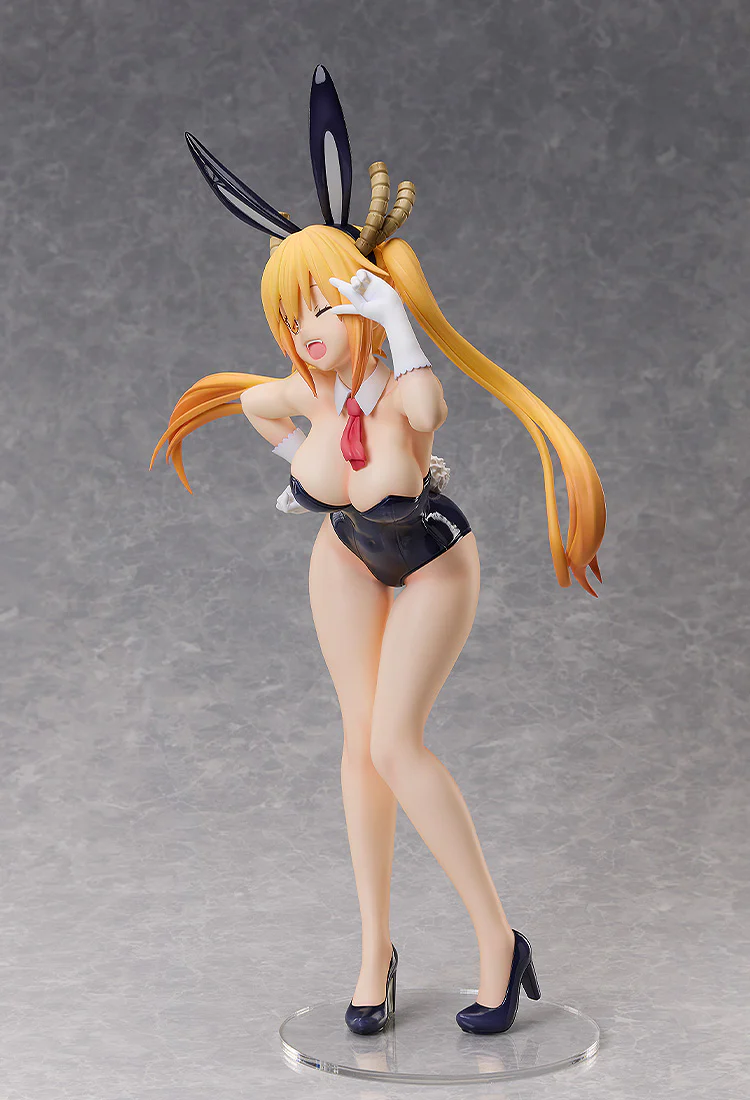 Miss Kobayashi's Dragon Maid - Tohru: Bare Leg Bunny Ver. 1/4 Scale Figure - Image 4