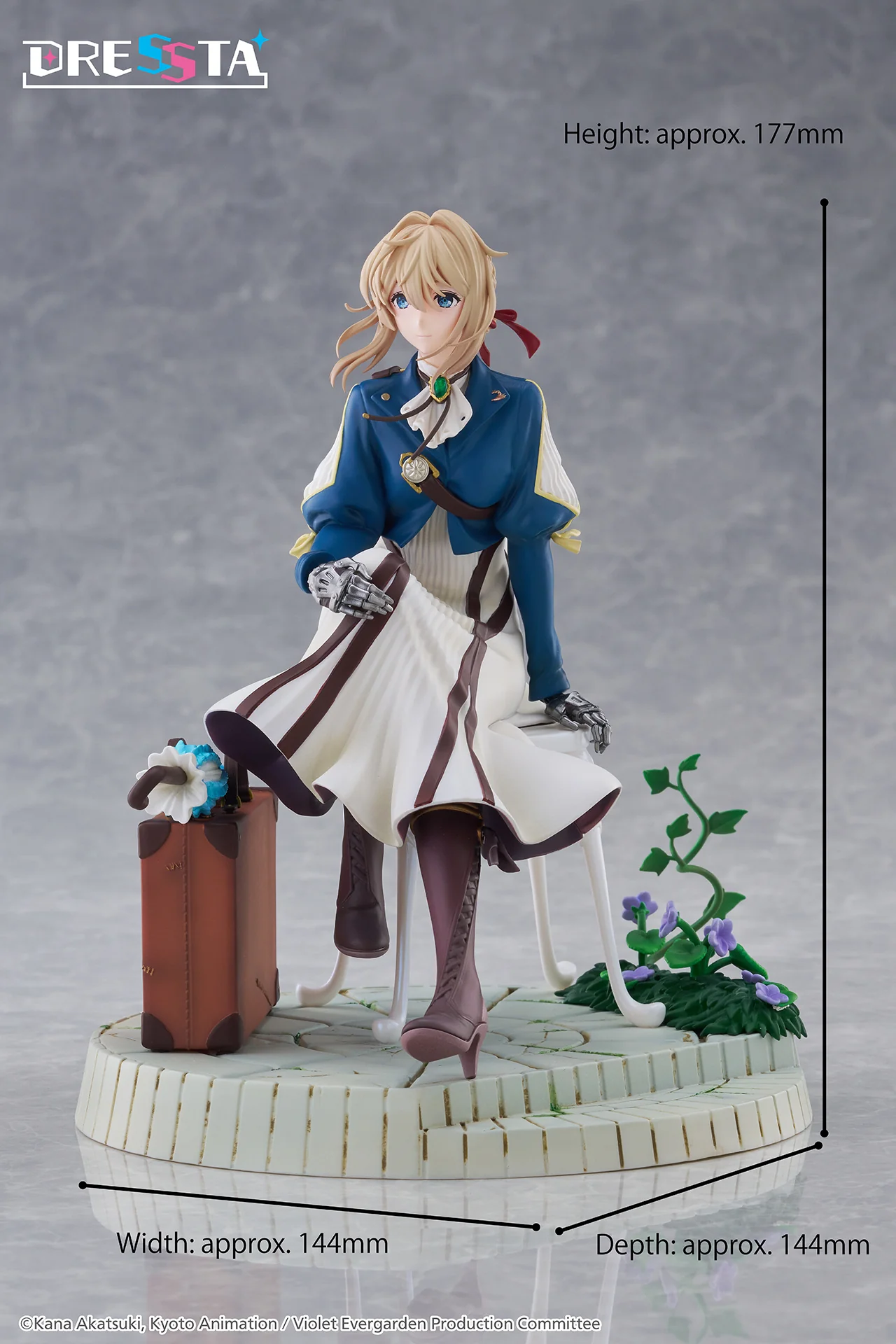 Violet Evergarden - DRESSTA Statue Figure - Violet Evergarden - Image 7
