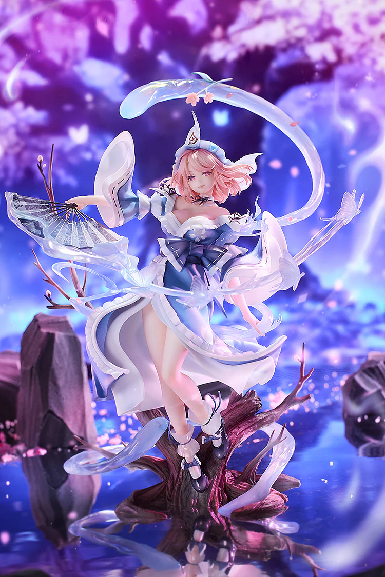 Touhou Project - Yuyuko Saigyouji: Natural-Born Ghost Ver. 1/7 Scale Figure - Image 2